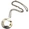 Sterling Silver Pendant with Chain No 121 by Henning Koppel for Georg Jensen 1