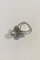 18 Karat White Gold, Pearl and Diamond Ring for Georg Jensen & Wendel 2