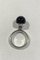 Sterling Silver Ring No 473A Sphere Onyx from Georg Jensen 2