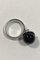 Sterling Silver Ring No 473A Sphere Onyx from Georg Jensen 3