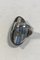 Sterling Silver Ring No 46E with Hematite Stone from Georg Jensen 5