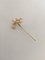 Gilded Brass Bicycle Pin Needle for Georg Jensen, Image 2