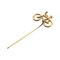 Gilded Brass Bicycle Pin Needle for Georg Jensen 1