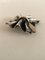 Broche Lene Munthe en Argent Sterling et Or 18 Carats No 399 de Georg Jensen 3