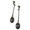 Clous d'Oreilles en Argent Sterling Dew Drop Torun de Georg Jensen, Set de 2 1