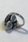 Sterling Silver Ring No 48 with Moonstones from Georg Jensen, Image 2