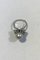 18 Karat White Gold Ring with Pearl and Diamonds 1.4 Carat from Georg Jensen & Wendel 4