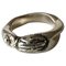 Sterling Silver Ring by Ole Kortzau for Georg Jensen, Image 1