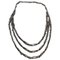 Sterling Silver Necklace 3 Rows No 40. by Henry Pilstrup for Georg Jensen 1