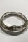 Sterling Silver Arm Ring or Bangle No 348A from Georg Jensen, Image 3