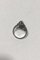 Sterling Silver Ring No 9 with Silver Stone from Georg Jensen 2