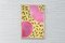 Pittura Poppy Art, Abstract Bubblegum Confetti Donut, Vivid Tones Shapes, 2021, Immagine 6