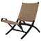 Italian Mid-Century Modern Folding Chair in the Style of Gio Ponti, 1950, Image 1