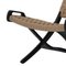 Italian Mid-Century Modern Folding Chair in the Style of Gio Ponti, 1950, Image 5