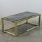 Spanish Vintage Marble & Brass Coffee Table, 1970s 1