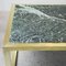 Spanish Vintage Marble & Brass Coffee Table, 1970s, Image 4