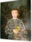 Boy with Calen, Anne Siems, Pintura figurativa surrealista, Boy with Flowers, 2017, Imagen 3