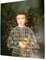 Boy with Calen, Anne Siems, Surreal Figurative Painting, Boy with Flowers, 2017, Image 3