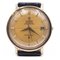 Vergoldete Vintage Armbanduhr, 1963 1