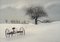 Claude Sauthier Agricultural Machinery in the Snow, 2000, Image 1