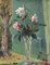 Emile Bressler, Natura morta con rose e fiori, 1940, Immagine 1