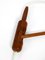 Swiveling Rotaflex Wall Lamp with Teak Frame, 1960s, Image 7