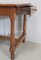 Rechteckiger Tisch aus Massivholz, spätes 18. Jahrhundert 19