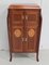 Small Art Nouveau Cabinet in Mahogany and Precious Wood, Early 20th Century 1