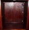 Small Art Nouveau Cabinet in Mahogany and Precious Wood, Early 20th Century 22