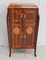 Small Art Nouveau Cabinet in Mahogany and Precious Wood, Early 20th Century 28