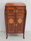 Small Art Nouveau Cabinet in Mahogany and Precious Wood, Early 20th Century 27