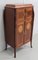 Small Art Nouveau Cabinet in Mahogany and Precious Wood, Early 20th Century 2