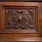 Large Late Victorian Scottish Dresser Base or Buffet in Oak, 1880s 11