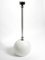 Large Mid-Century Czech Glass Ceiling Lamp with Glass Shade and Glass Rod, Image 1
