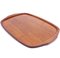 Swedish Solid Teak Tray from Karl Holmberg, 1960s, Image 3