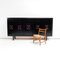 Very Large Brutalist Black Sideboard, Belgium, 1960s, Image 11