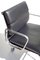 Chaise de Bureau EA 232 en Cuir Noir par Charles Eames pour ICF De Padova 6