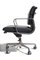 Black Leather Soft Pad EA217 Desk Chair by Charles Eames for ICF De Padova 2
