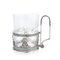 Russian Solid Silver Tea Glass Holder from Faberge, Moscow, 1900s, Image 1