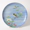 Antique Japanese Meiji Period Porcelain Plate by Fukagawa for Koransha 1