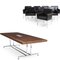 Dining Set with Table & 8 Chairs in Steel by Enrico Franzolini for Moroso 1