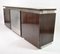 Credenza in Oak and Aluminum by Lodovico Acerbis & Giotto Stoppino for Acerbis, Italy, 1970s 5