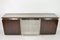 Credenza in Oak and Aluminum by Lodovico Acerbis & Giotto Stoppino for Acerbis, Italy, 1970s 3