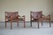 Sirocco Safari Chairs by Arne Norell, Aneby, Sweden, 1960s, Set of 2 21