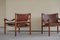 Sirocco Safari Chairs by Arne Norell, Aneby, Sweden, 1960s, Set of 2 7