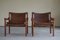 Sirocco Safari Chairs by Arne Norell, Aneby, Sweden, 1960s, Set of 2, Image 3