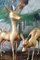 Sculture in marmo di 'Bambi' in ottone, Francia, anni '70, set di 2, Immagine 6