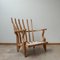 Mid-Century French Oak Armchair 2