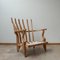 Mid-Century French Oak Armchair, Image 2