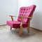 Mid-Century French Oak Armchair, Image 7